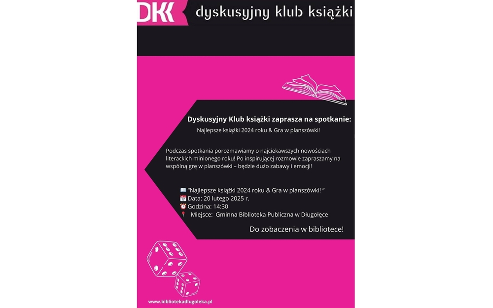 plakat z zaproszeniem na spotkanie