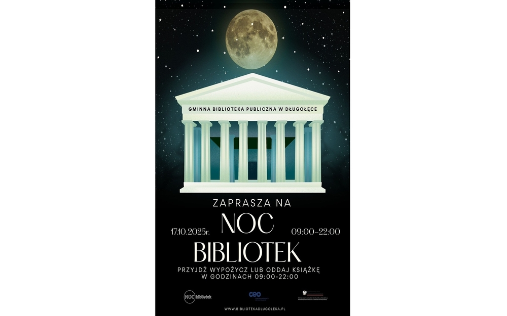 plakat noc bibliotek