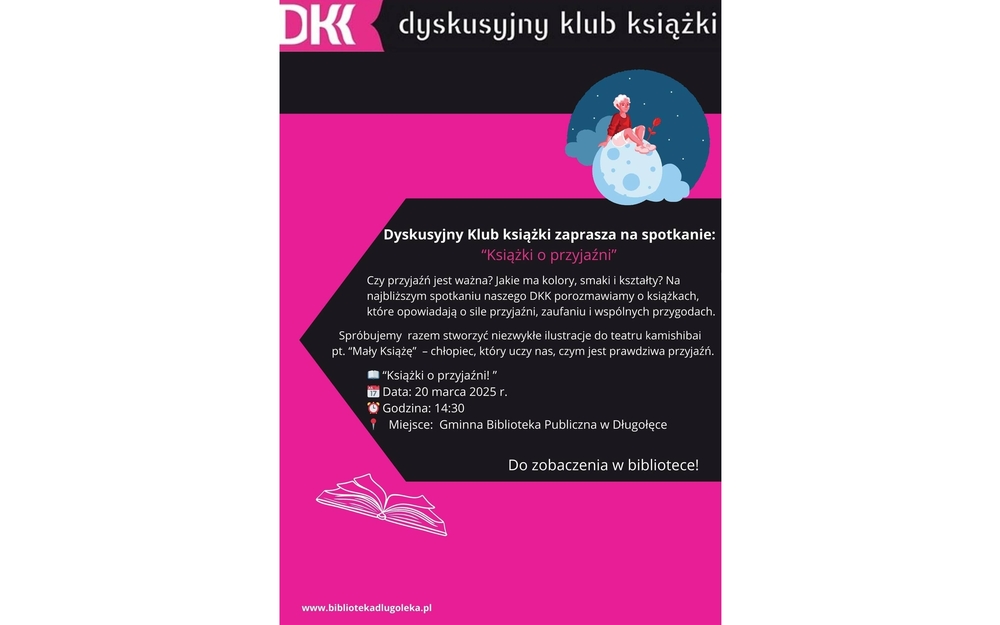 plakat zapraszający na spotkanie