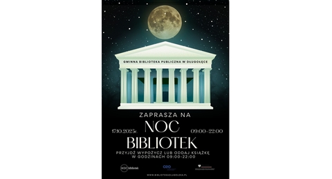 plakat noc bibliotek