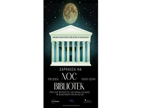 plakat noc bibliotek