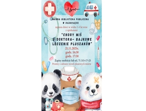 plakat kmcz chory miś