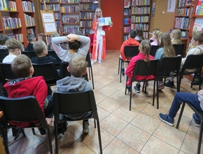 violetta nowakowska na spotkaniu w długołece