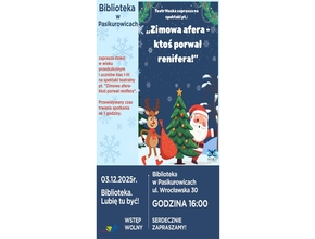 plakat zaproszenie do pasikurowic