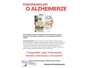 plakat zapraszający na spotkanie 